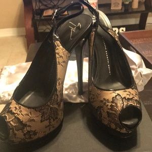 Giuseppe Zanotti Sling Back Heels